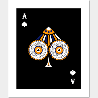 Ace of Spades - Poker Card Design Posters and Art